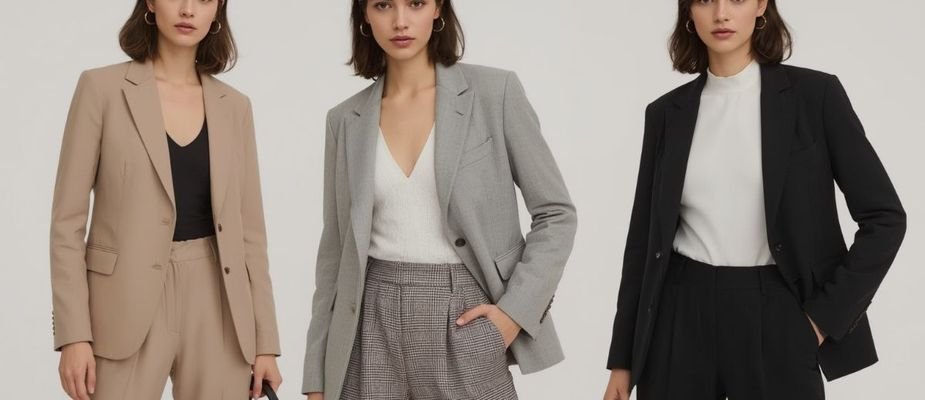 Como escolher blazer feminino alfaiataria