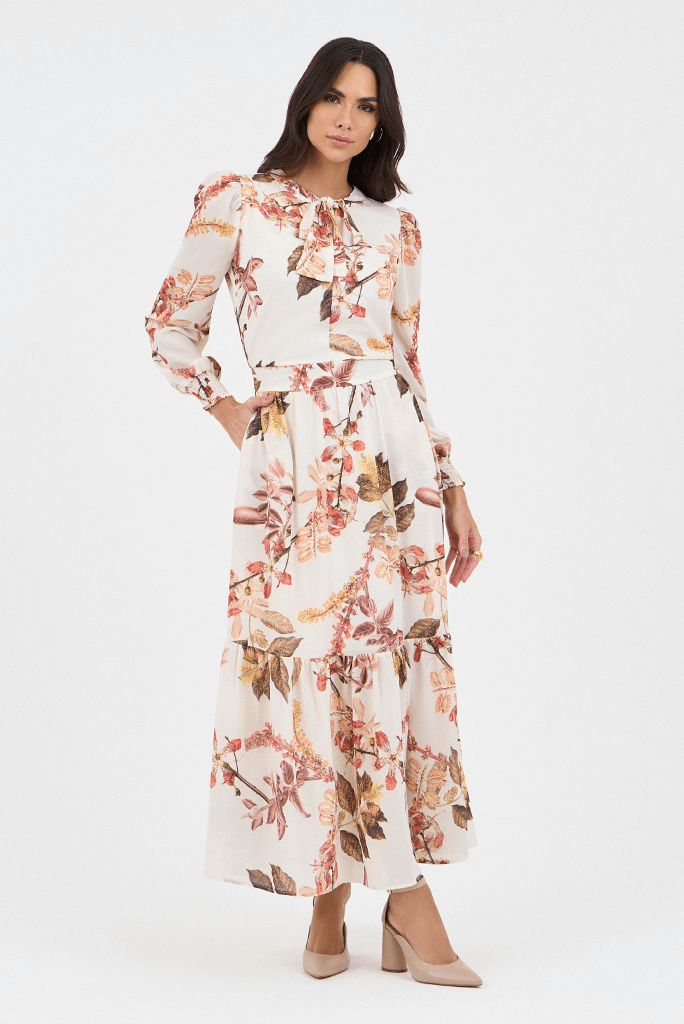 02 vestido estampado longuete com amarracao no decote