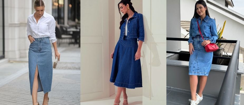 Saia feminina jeans: como combinar no dia a dia?