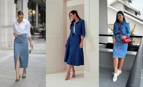 2 saia feminina jeans como combinar no dia a dia